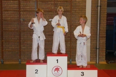 judo 57. 1e Ellis - 2e Hense - 3e Twan