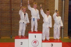 judo 62. 1e Jordan- 2e Quin -3e Fabian -3e chanoa